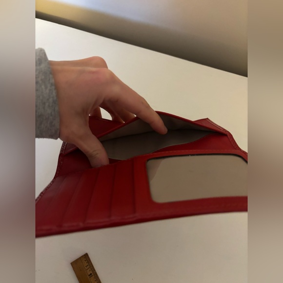 Coach Red Wallet - Picture 11 of 14